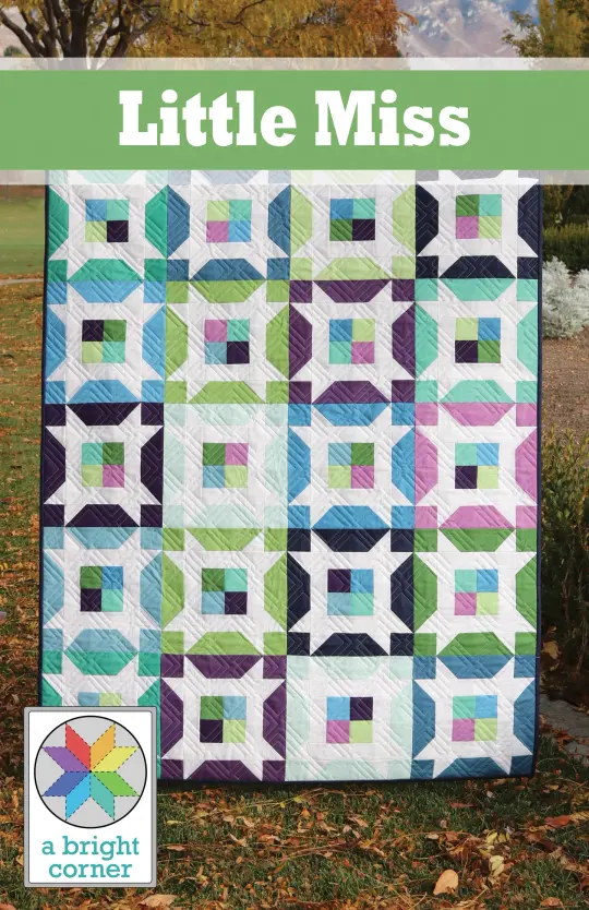 Little Miss Quilt Pattern -PAPER pattern