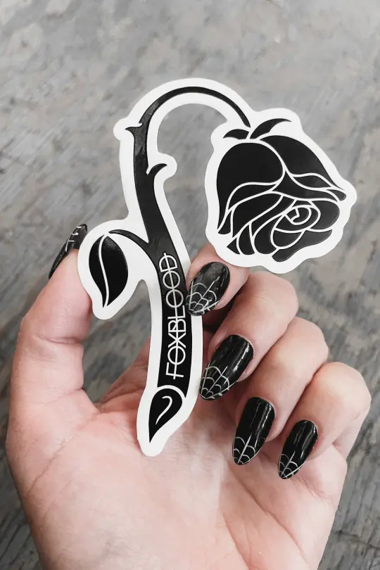 FOXBLOOD Weeping Rose Sticker