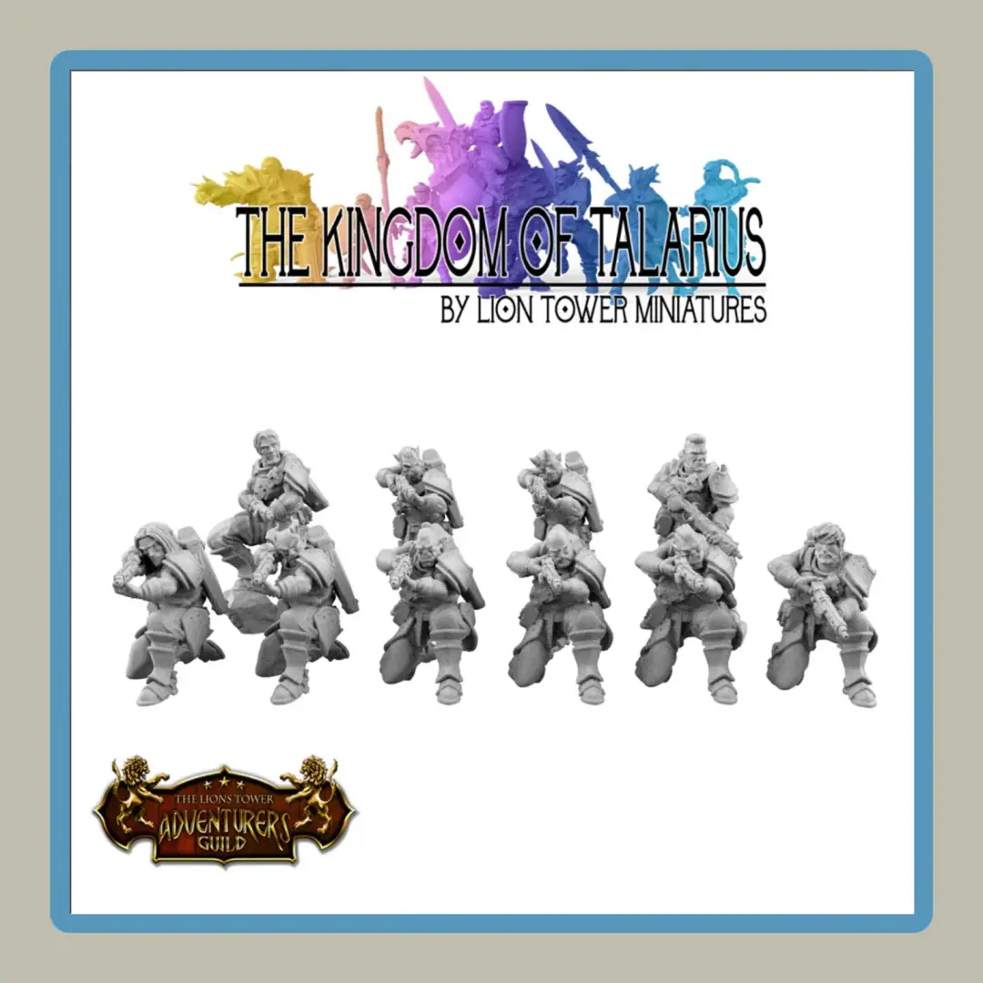 32mm scale kingsguard gunners