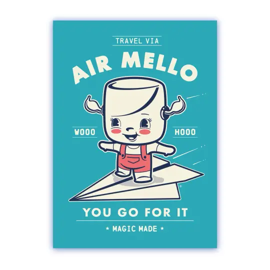 Air Mello 5x7" Print Series 01