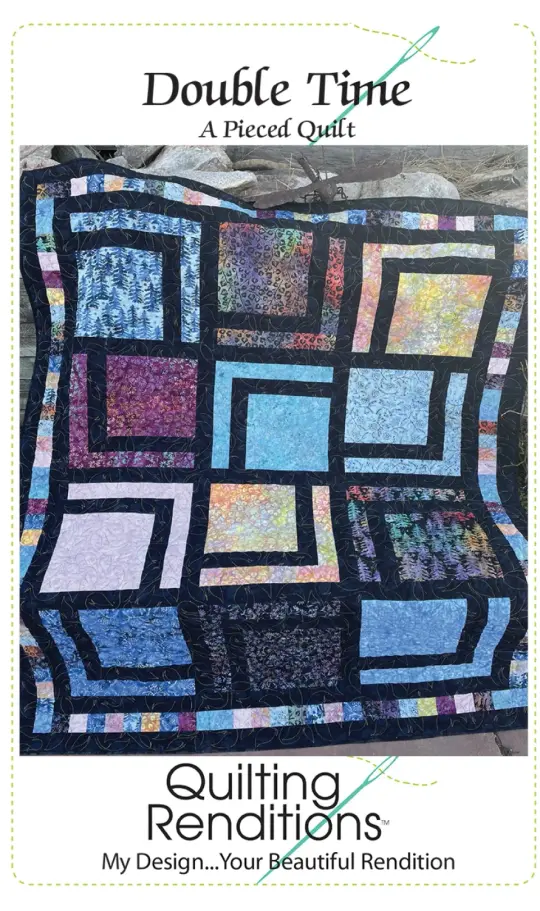 Double Time-A Pieced Quilt