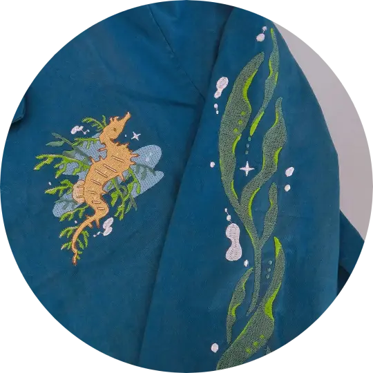 Leafy Sea Dragon Cotton Twill Jacket