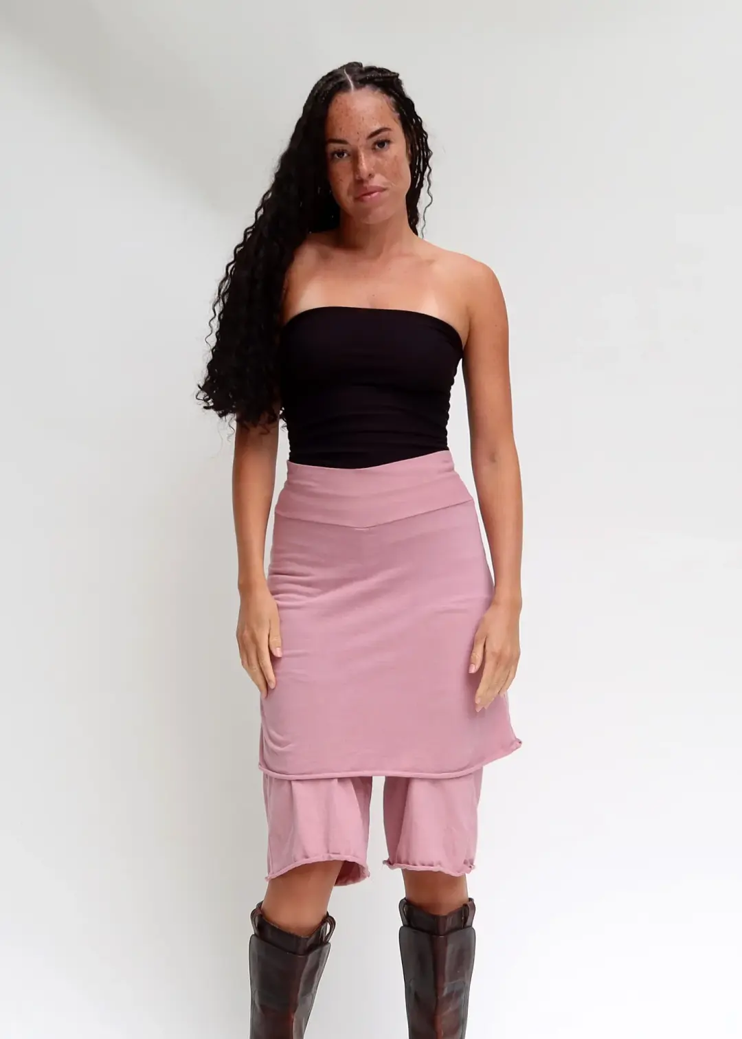 Short Skirted Simplicity Gauchos