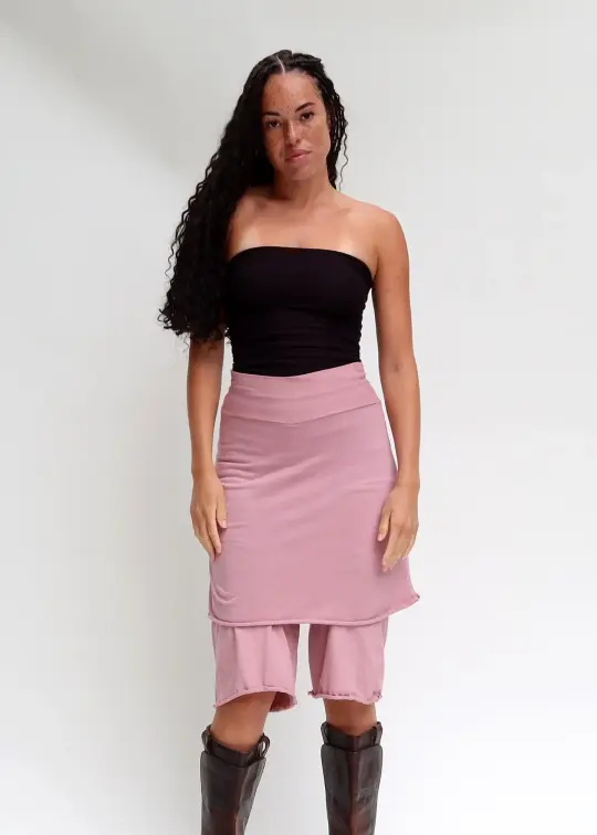 Short Skirted Simplicity Gauchos