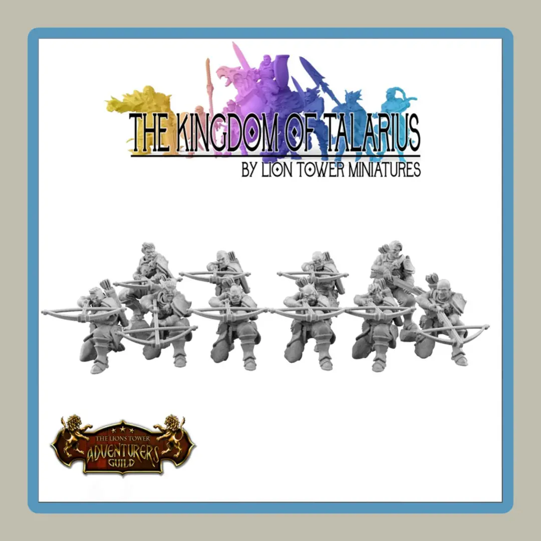 32mm scale kingsguard crossbowmen