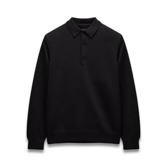 Supima Knit Commodore Polo Sweater