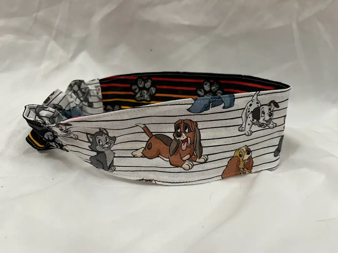 Dogs and Cats Reversible Headband
