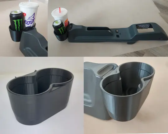 1988-1991 Honda Civic Sedan Rear Ash Tray DUAL Cup Holder