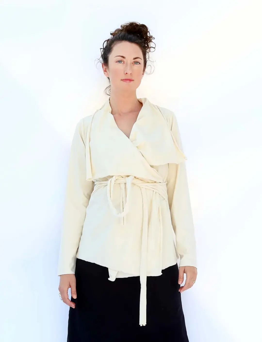 Belted Cocoon Jacket