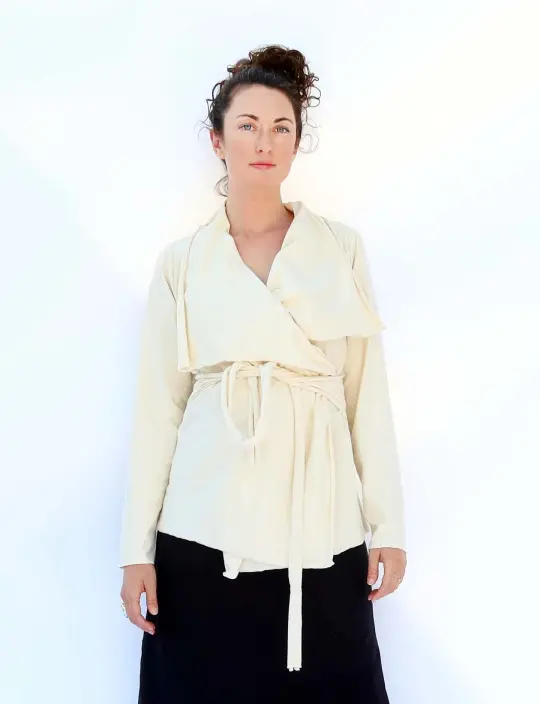 Belted Cocoon Jacket