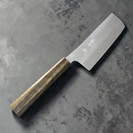 Yu Kurosaki Gekko VG-XEOS Nakiri with Solid Bubinga Handle