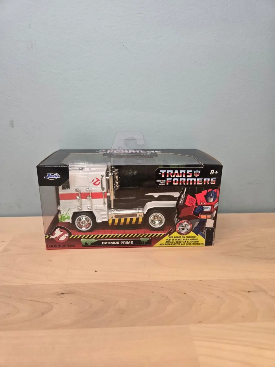 2025 Jada Hollywood Rides 1:32 Transformers G1 Optimus Prime Ghostbusters
