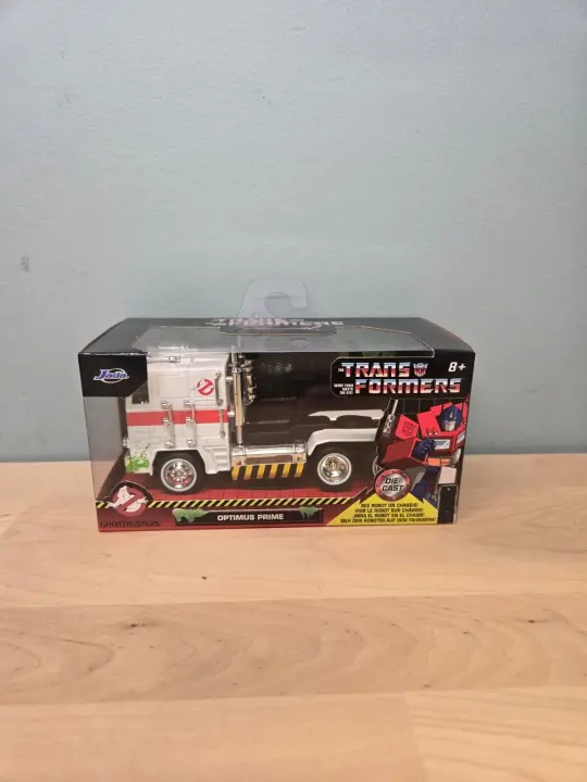 2025 Jada Hollywood Rides 1:32 Transformers G1 Optimus Prime Ghostbusters