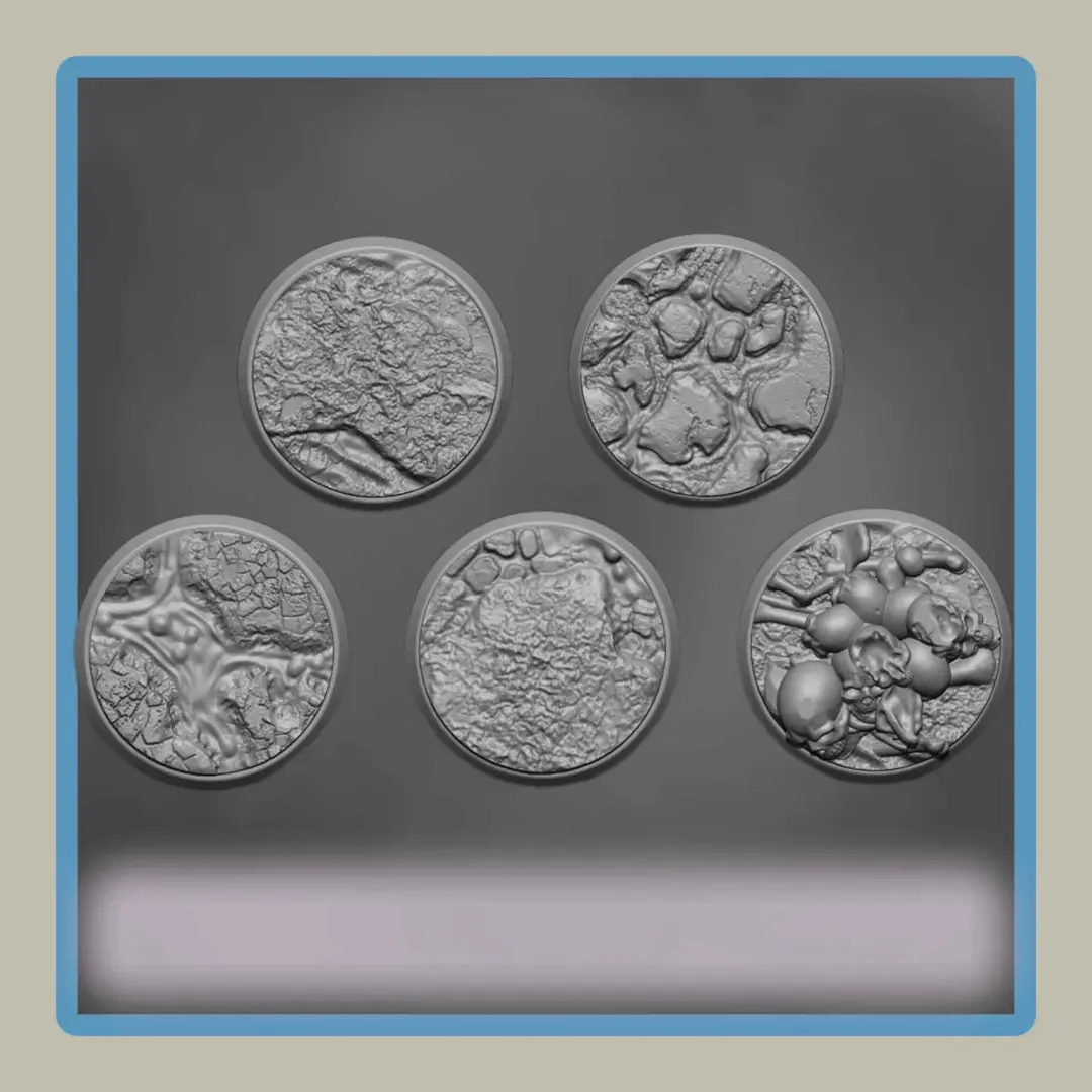 Volcanic Bases 5 Pack