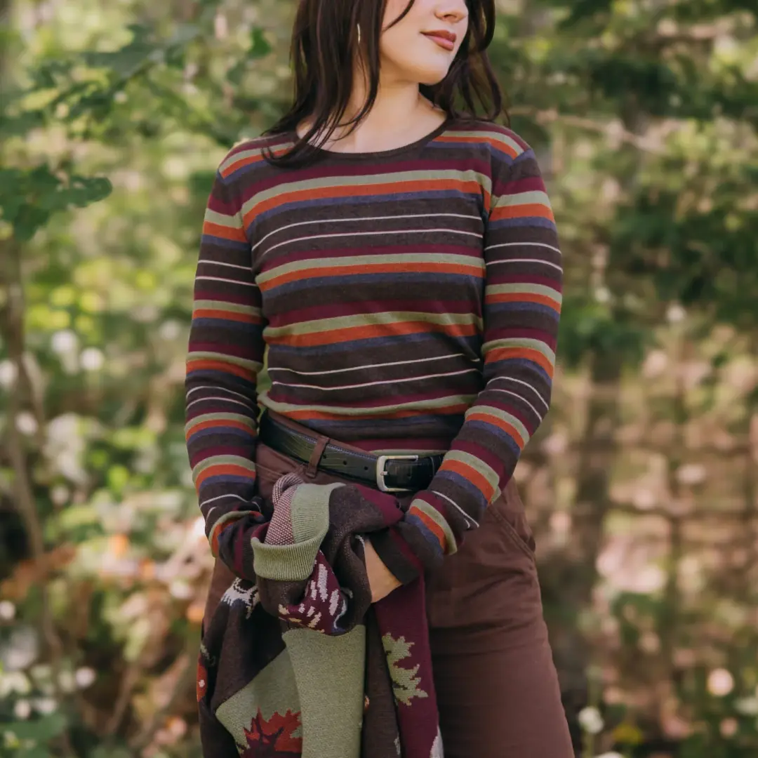 Falling Leaves // Long Sleeve Knit