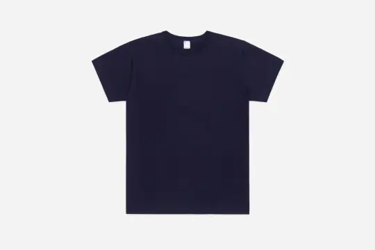 Heavyweight T-Shirt ~ Indigo (2 Pack)