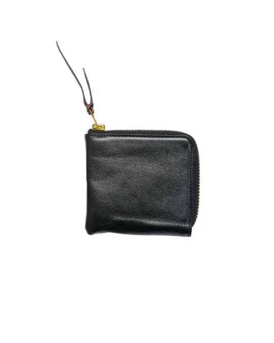 The Real McCoy's MW17100 McCoy's Horsehide Wallet Black