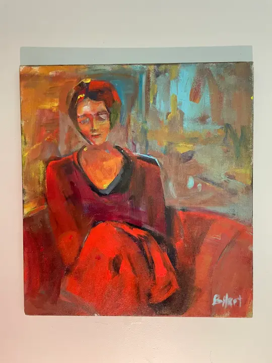Lady in Red Splendour