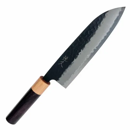 Tsunehisa Aogami Super Kurouchi Tsuchime Santoku 165mm