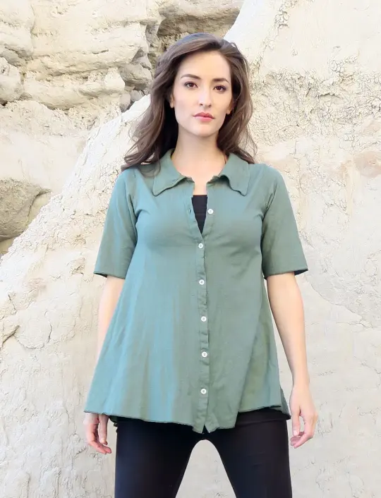 Prairie Button Front Wanderer Shirt