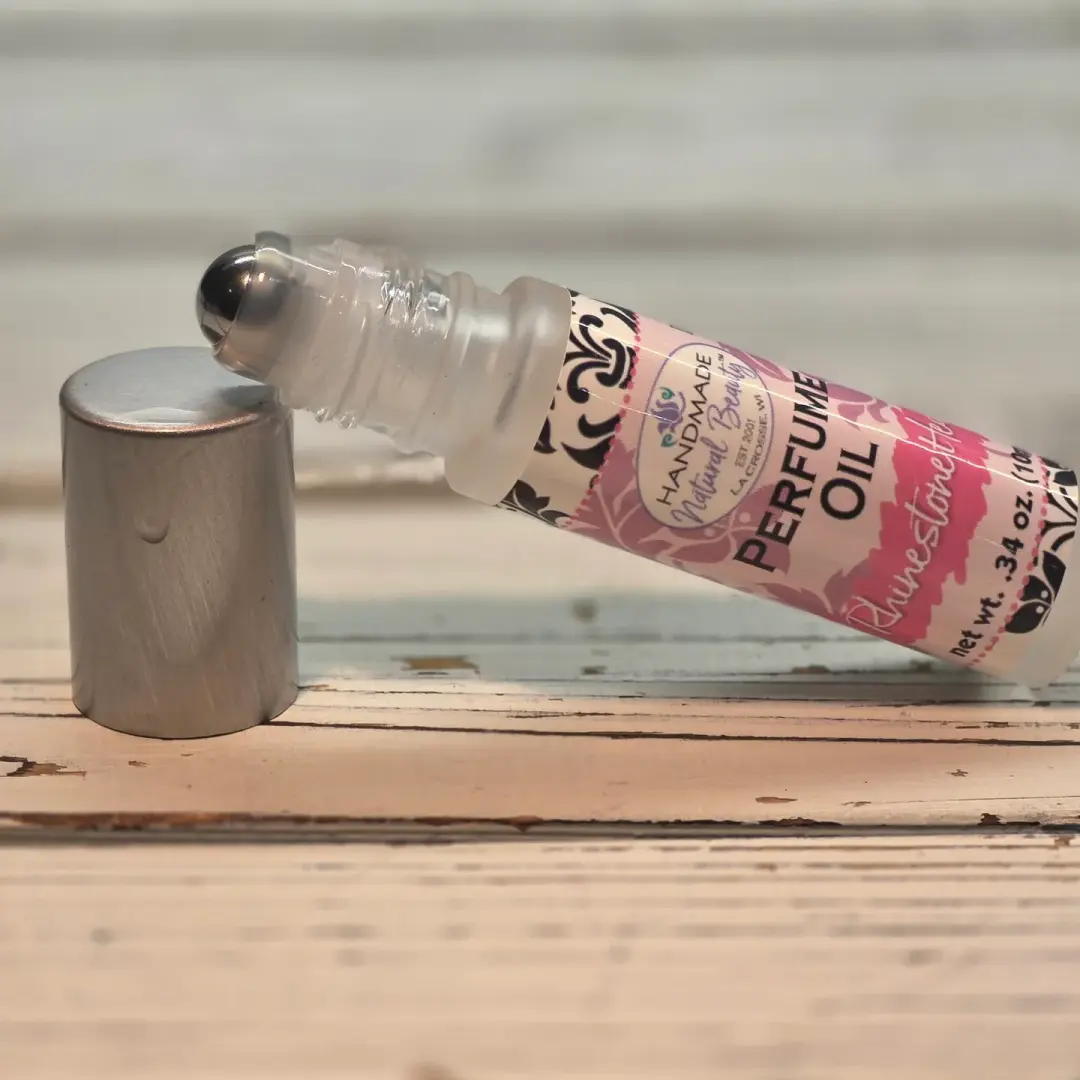Handmade Natural Beauty: Charity Roll-On Perfume "Rhinestone Heart" *CAPPED PRE-ORDER*
