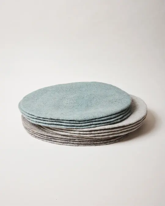 Artisan Felt Placemats - Set of 4