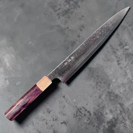 Takeshi Saji VG-10 Rainbow Sujihiki 240mm