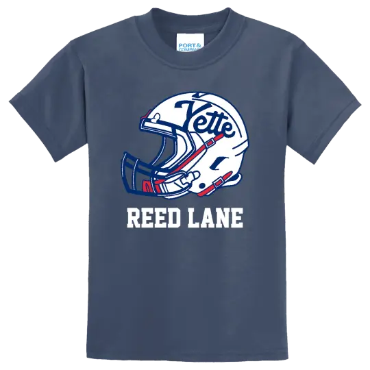 Lafayette HS Football Youth Traditional 50/50 Short Sleeve Tee