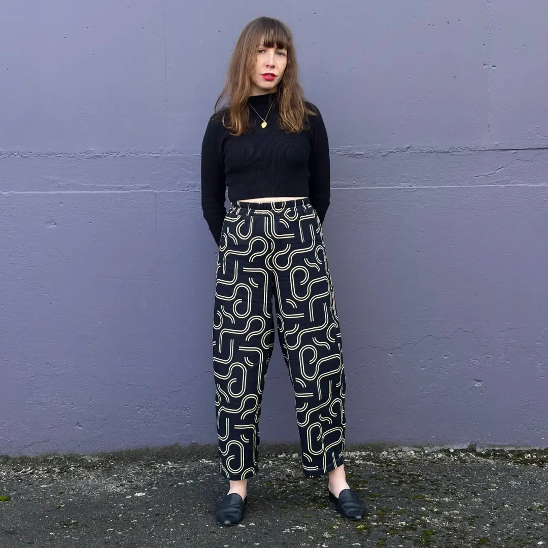 Stevie Pants - Macaroni Black