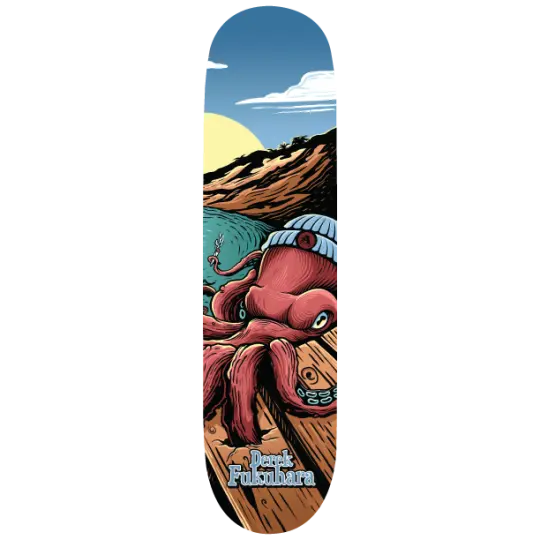 OCTOPUS FUKUHARA ALL I NEED SKATEBOARD