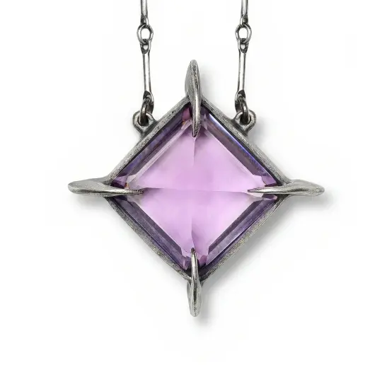 Tomb of Memory. Cat Claws. Medium. Amethyst Necklace. *Limited*