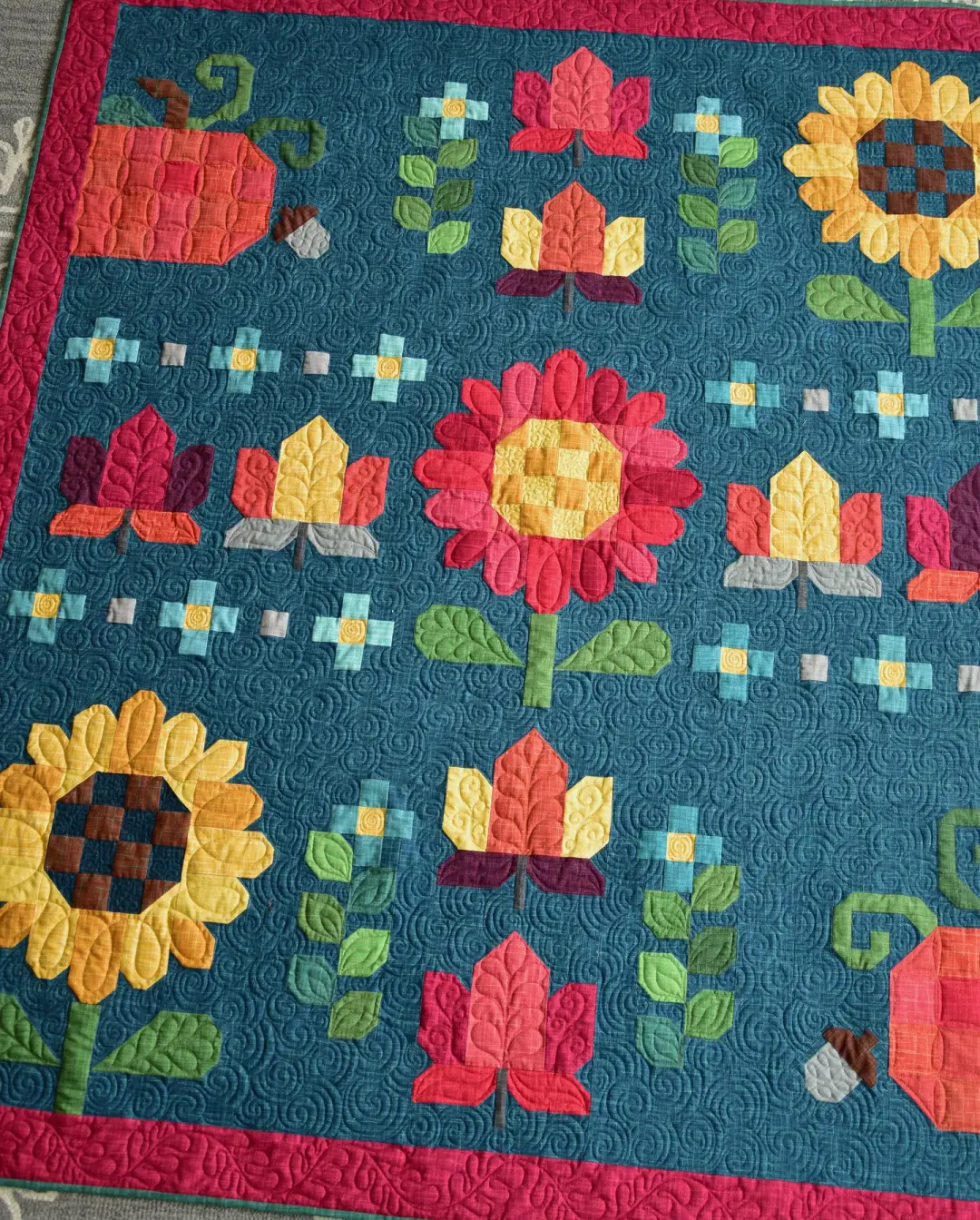 Autumn Afternoon Sampler in Grasscloth Cottons