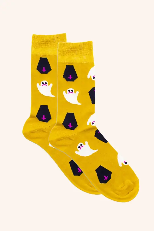 Ghost & Coffin Socks