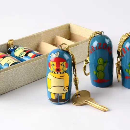 Kachina Keychain Set