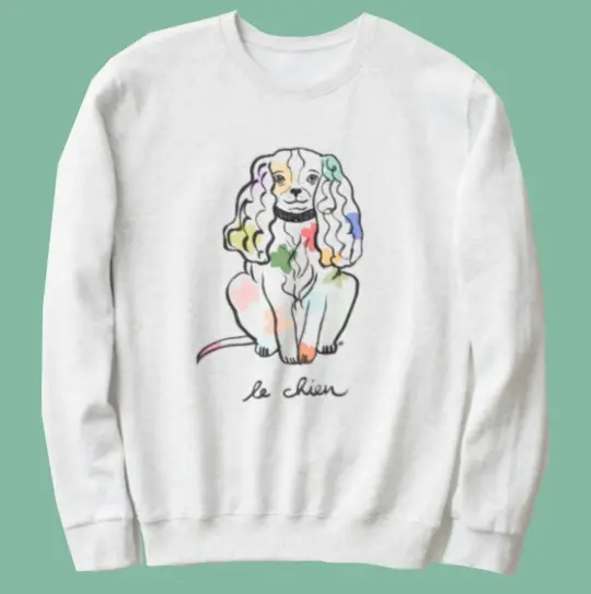 Unisex Le Chien Sweatshirt