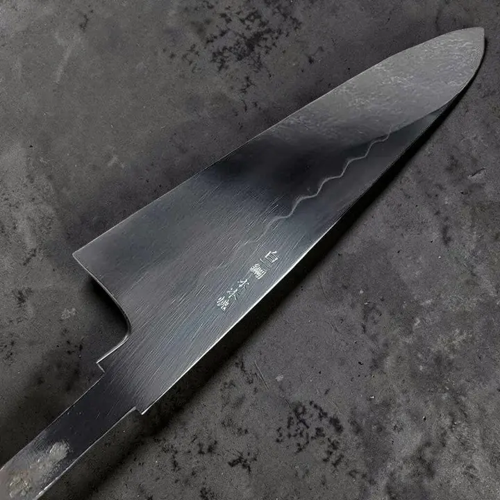 NAKAGAWA X TOKUSHU TALL  White #2 Mizu Honyaki 240mm Gyuto No Handle