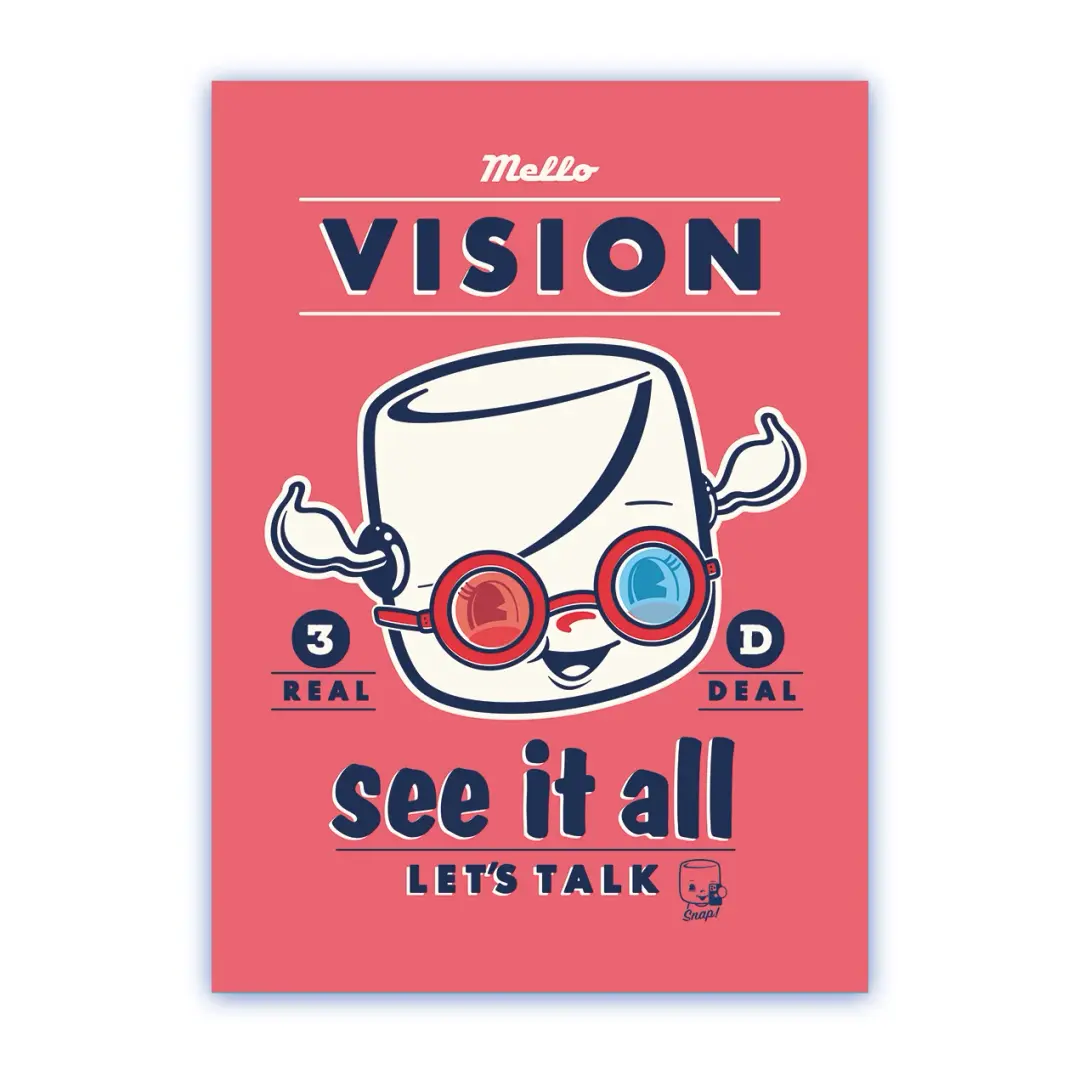 Mello Vision 5x7" Print Series 01