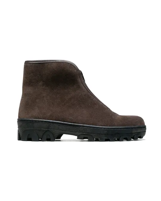 Reproduction of Found Russian Military Boots 540SS Choco Brown Suede