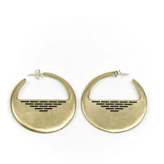 Recast Portsmouth Hoop earrings