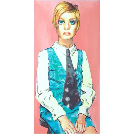 "Twiggy" Print