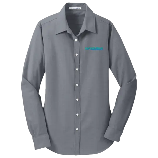 HTNA L658 Ladies Long Sleeve Oxford Shirt