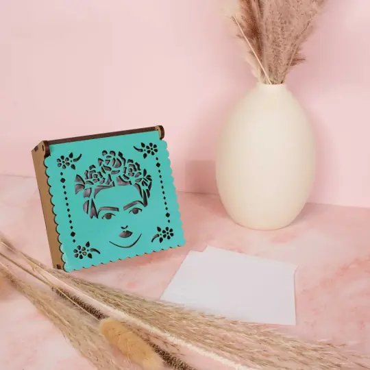 "Papel Picado" Memo Note Holder Box