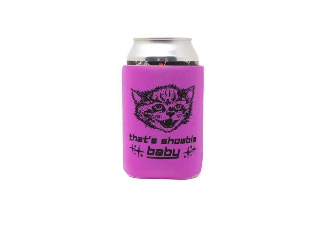 Purple Cat Can Holder