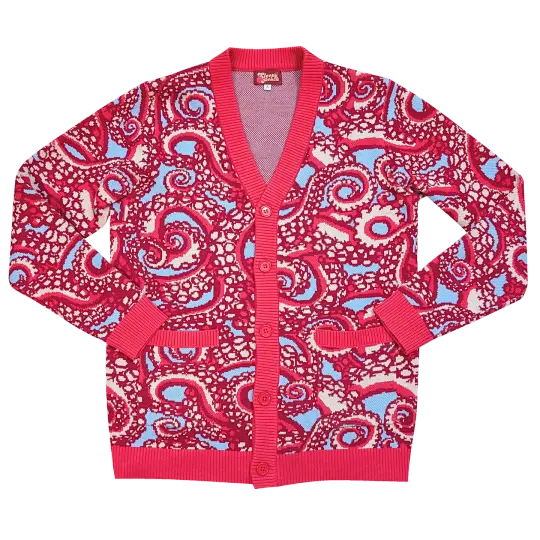 Paisley Octopus Cardigan