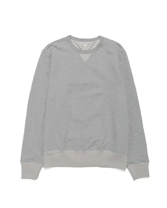Merz B. Schwanen 3M46 Vintage Machine Fleece Sweatshirt Grey Melange