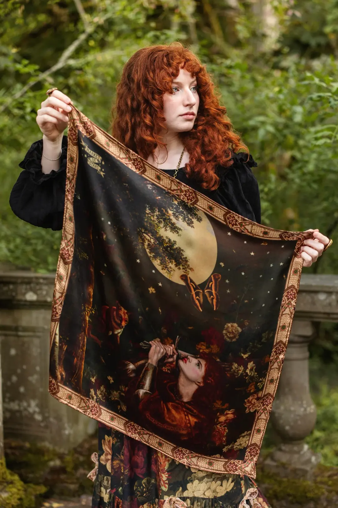 The Messenger Heirloom Silk Scarf