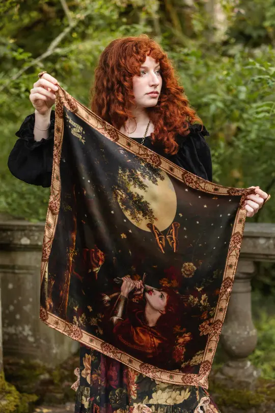 The Messenger Heirloom Silk Scarf