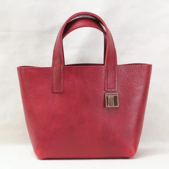 STUDIO LINE  Small Hand Tote in red