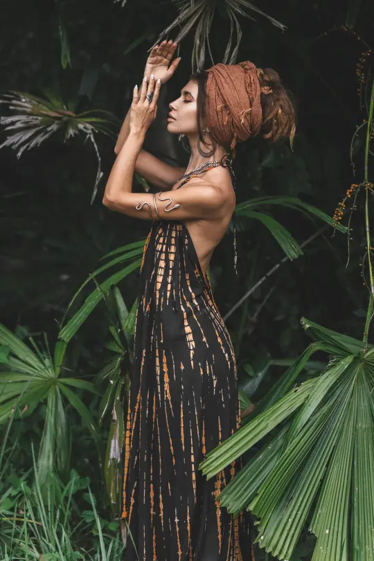 Flamingo Tie Dye Dress Phoenix