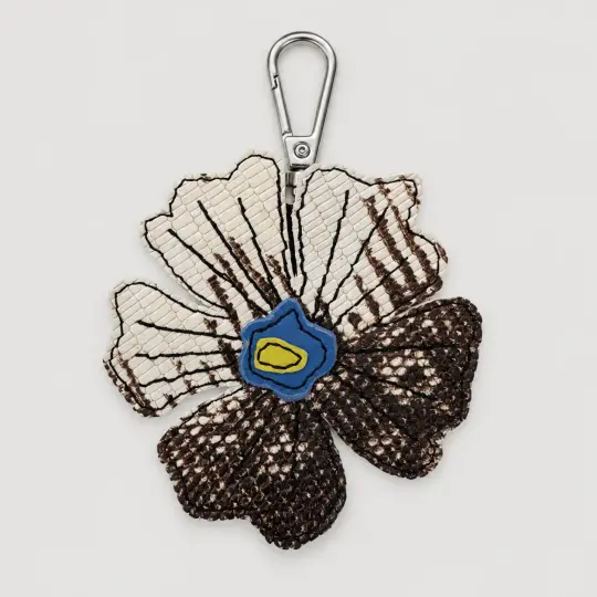 the leather poppy bag charm 35-of-70